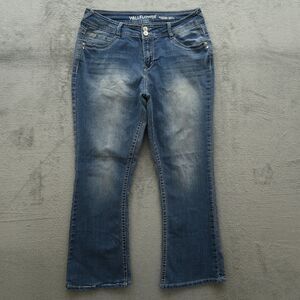 Wallflower Jeans Junior's 13 Mid-Rise Luscious Curvy Fit Bootcut 27.5" Inseam